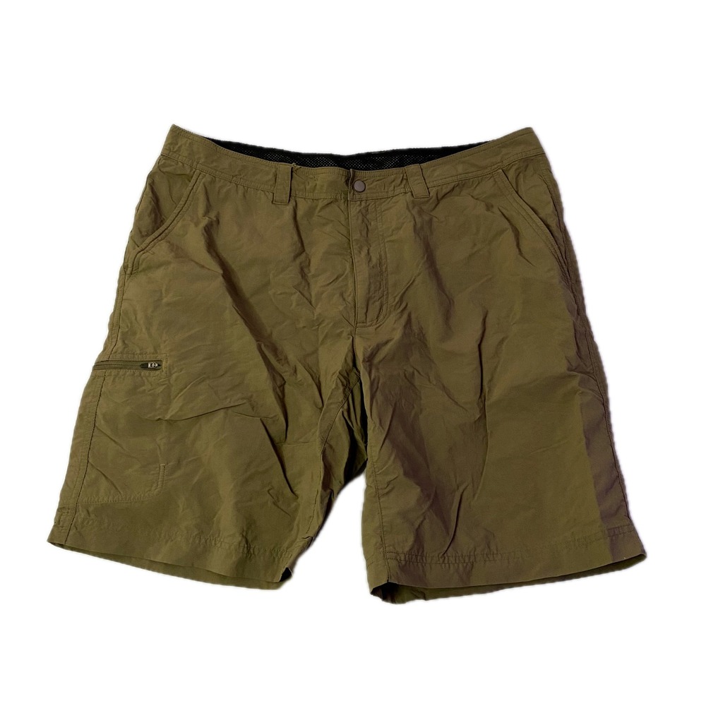Marmot Hiking Shorts Mens 38 Green Nylon Cargo‎ Technical Utility